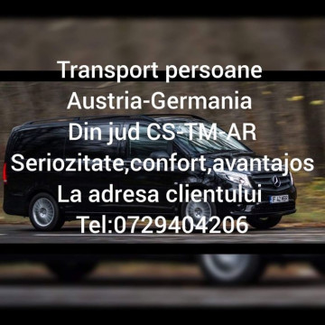 Transportam persoane si pachete Austria-Germania